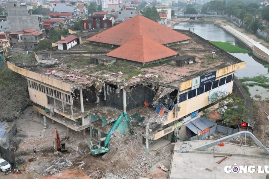 Ninh Bình: Phá dỡ chợ Rồng để lấy mặt bằng phục vụ xây dựng nhiều dự án trọng điểm