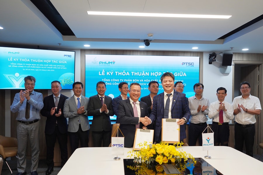 PVFCCo - Phú Mỹ và PTSC ký kết thỏa thuận hợp tác chiến lược trong lĩnh vực logistics