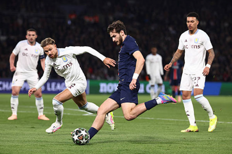 Ngược dòng thắng Aston Villa, PSG rộng cửa vào bán kết Champions League