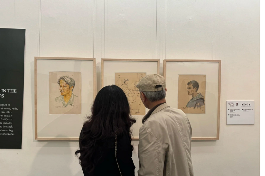 Ngắm di sản nghệ thuật của chiến sĩ, hoạ sĩ Huỳnh Phương Đông