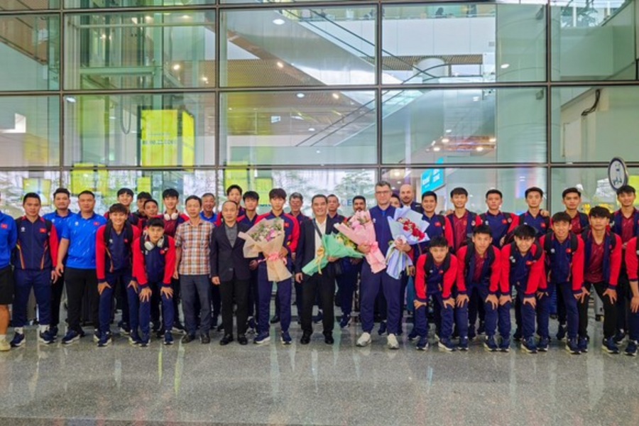 U17 Việt Nam về nước sau hành trình chinh phục VCK U17 châu Á 2025