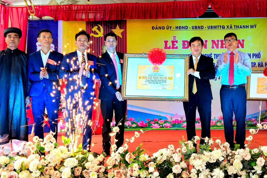 Công nhận đình, chùa Tây Vị là di tích lịch sử, nghệ thuật cấp thành phố