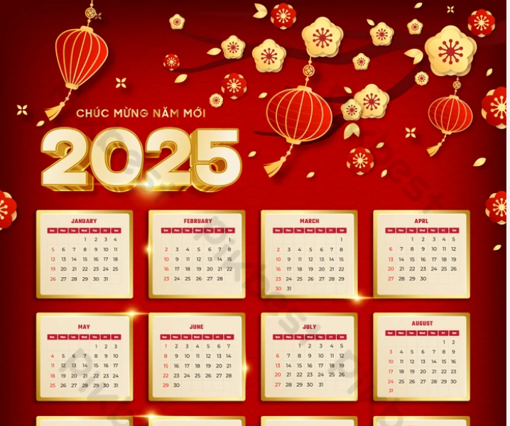 Cộng đồng mạng bất ngờ khi lịch tháng 4/1975 trùng với lịch tháng 4/2025