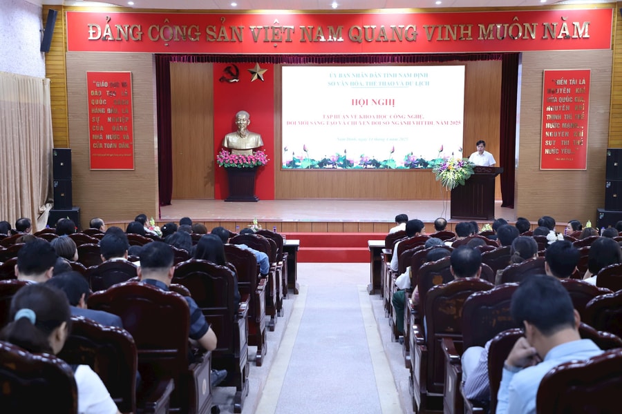 Nam Định: Đẩy mạnh chuyển đổi số ngành Văn hóa, Thể thao và Du lịch