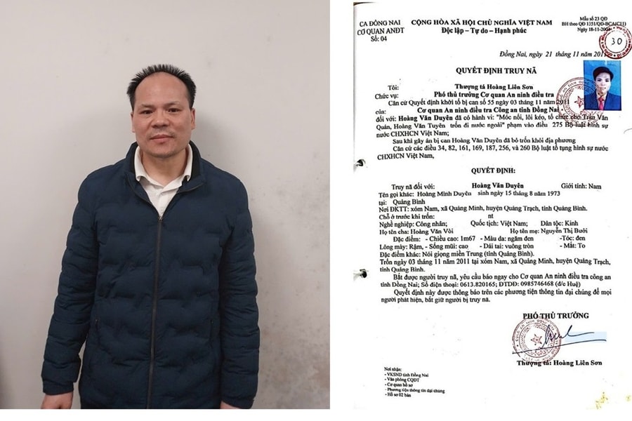 Vừa nhập cảnh tại sân bay, đối tượng trốn truy nã 14 năm liền bị bắt giữ