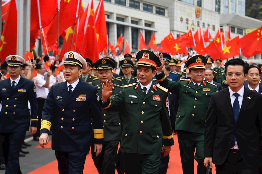 Đoàn đại biểu cấp cao Bộ Quốc phòng Việt Nam kết thúc thành công hoạt động giao lưu tại Trung Quốc