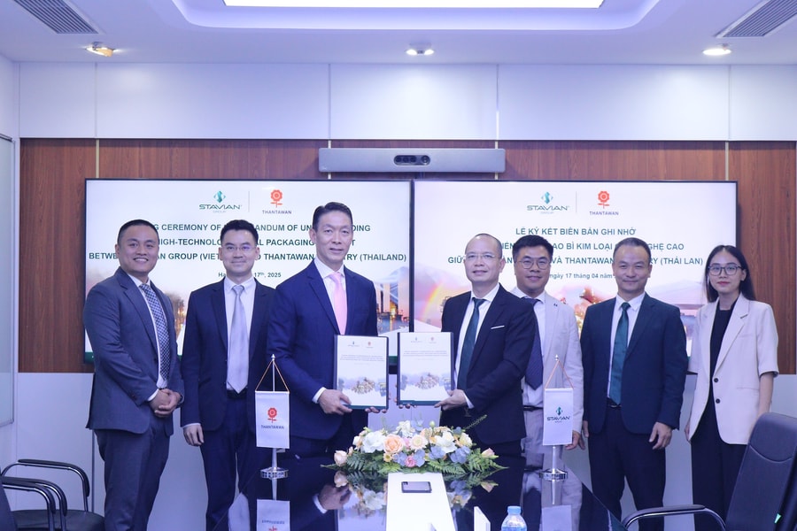 Tập đoàn Stavian và Thantawan Industry hợp tác phát triển nhà máy bao bì kim loại đầu tiên tại Việt Nam