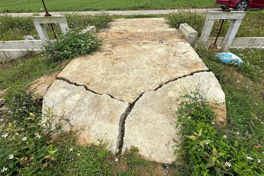 Nghệ An: Dấu hiệu thi công không đúng thiết kế tại dự án do Công ty TNHH Hợp Tiến trúng thầu?