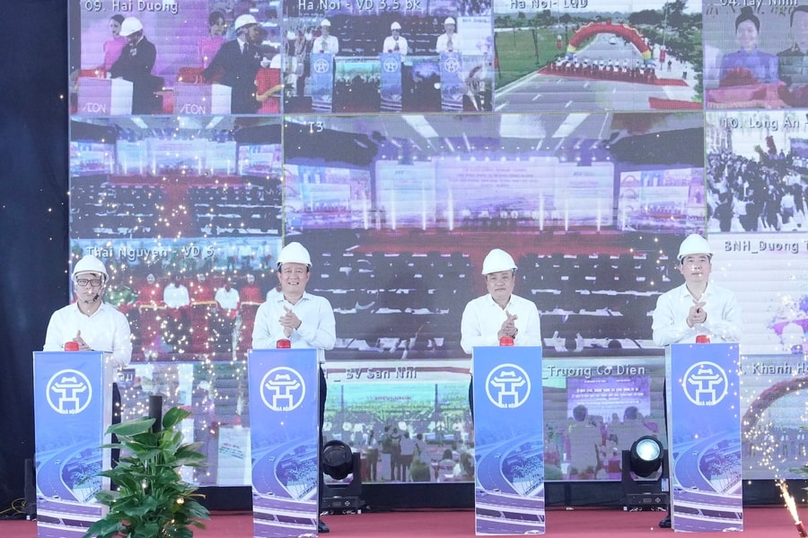 Hà Nội: Khởi công nút giao Vành đai 3,5 với Đại lộ Thăng Long hơn 2.384 tỷ đồng