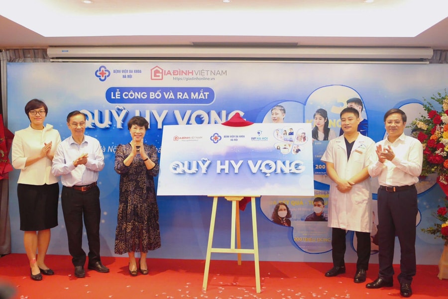 ‏Ra mắt Quỹ Hy Vọng: Chắp cánh giấc mơ làm cha mẹ cho các cặp vợ chồng hiếm muộn‏