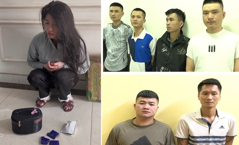 Bắt 7 đối tượng, thu giữ hàng nghìn viên ma túy tổng hợp tại Thanh Hóa