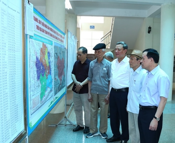 Thanh Hoá: Triển khai lấy ý kiến Nhân dân về chủ trương sắp xếp đơn vị hành chính cấp xã