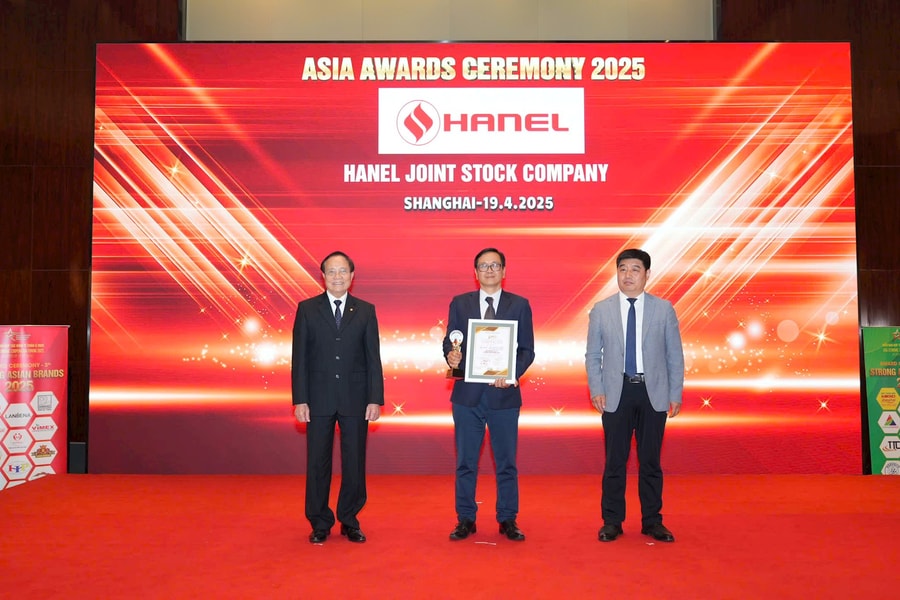 Hanel và Chủ tịch Hanel được vinh danh tại Diễn đàn Hợp tác kinh tế châu Á 2025