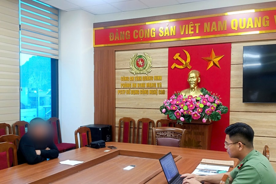 Sử dụng AI đưa thông tin sai sự thật về đối tượng Bùi Đình Khánh, nam thanh niên bị xử phạt