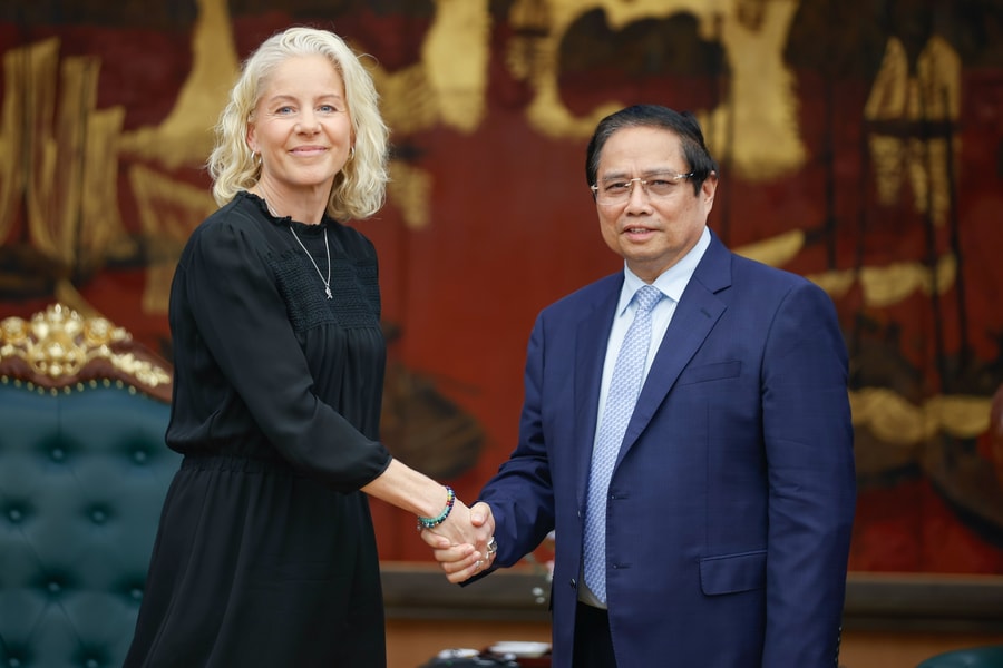 Thủ tướng tiếp lãnh đạo Tập đoàn của Thụy Điển đầu tư khoảng 1 tỷ USD vào Bình Định