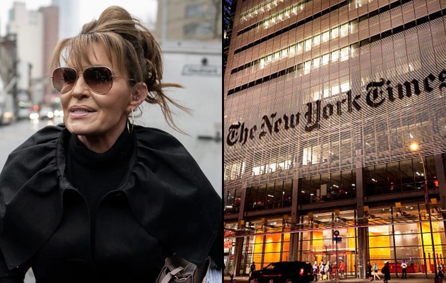 New York Times không phải bồi thường trong vụ kiện của cựu Thống đốc Alaska