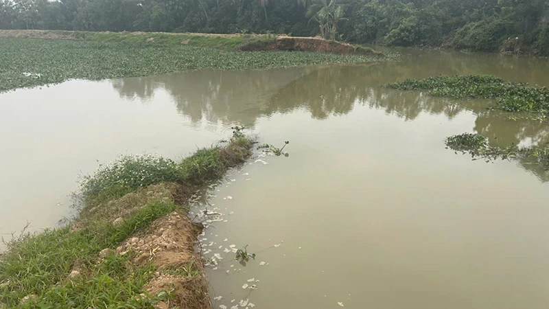 Thanh Hoá khắc phục hậu quả sự cố sạt lở kênh sông Mơ