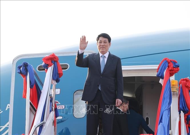 Chủ tịch nước Lương Cường kết thúc tốt đẹp chuyến thăm cấp Nhà nước tới CHDCND Lào
