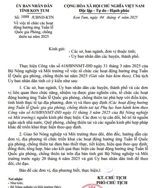 Nhiều địa phương hưởng ứng Tuần lễ Quốc gia phòng chống thiên tai 2025