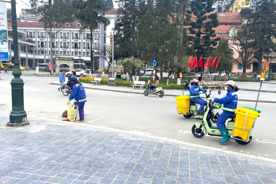 Lào Cai: Tăng cường công tác bảo vệ môi trường dịp Tết Nguyên đán