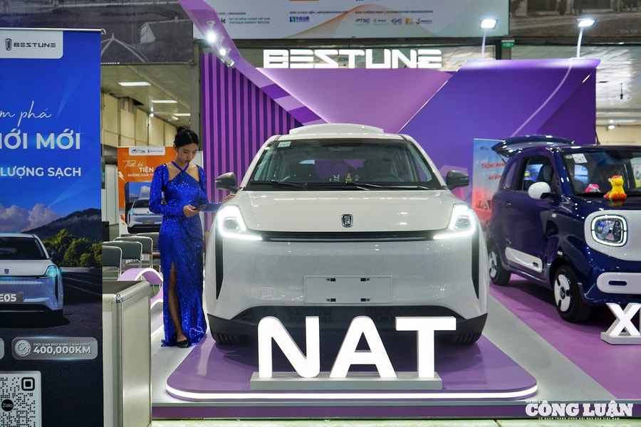 MPV điện Bestune NAT E05 bất ngờ xuất hiện tại Việt Nam