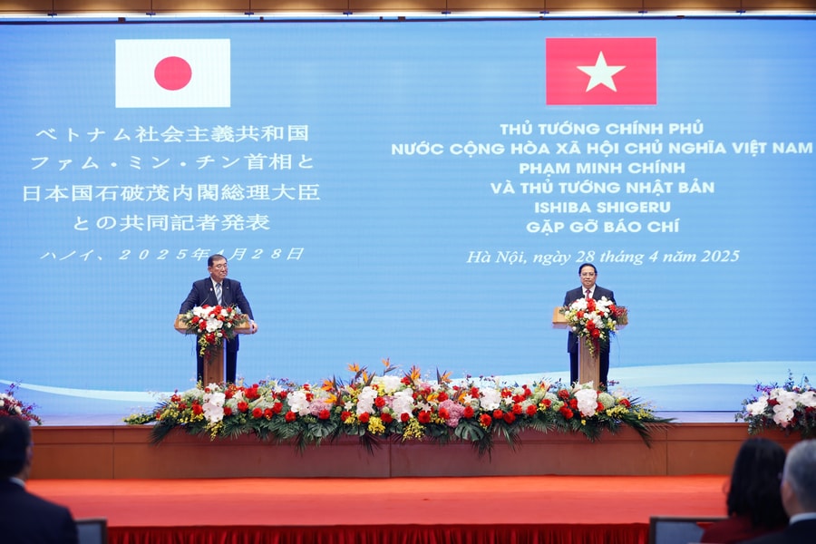 Thông cáo báo chí chung Việt Nam – Nhật Bản