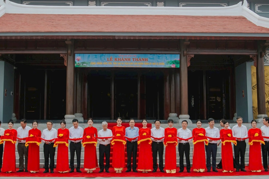 Chủ tịch Quốc hội Trần Thanh Mẫn dự lễ khánh thành Khu lưu niệm Tổng Bí thư Lê Duẩn tại Quảng Trị