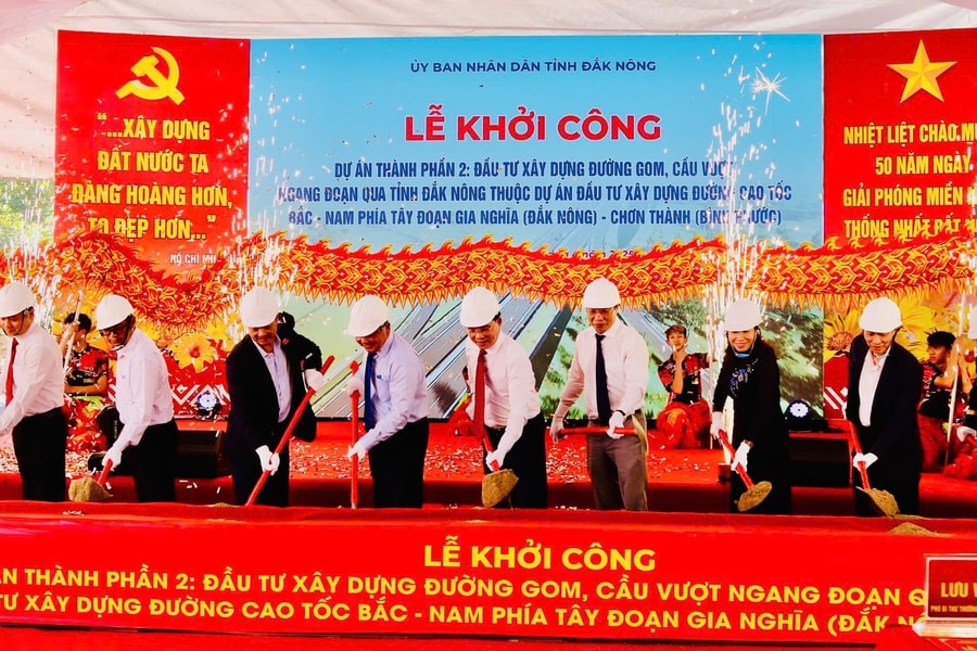 Khởi công dự án cao tốc Gia Nghĩa - Chơn Thành