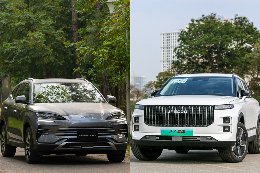 BYD Sealion 6 ‘đọ’ trang bị công nghệ với Jaecoo J7 PHEV