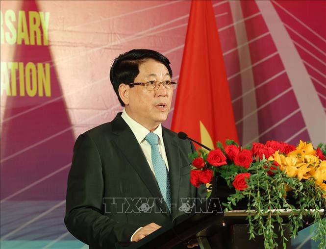 Chủ tịch nước Lương Cường chủ trì tiệc chiêu đãi trưởng đoàn các nước