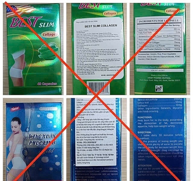 Bộ Y tế yêu cầu gỡ quảng cáo hai thực phẩm chức năng chứa chất cấm sibutramine