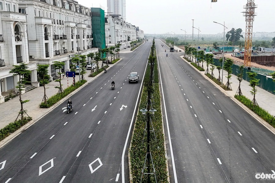 Hà Nội: Toàn cảnh tuyến đường Lê Quang Đạo kéo dài mới được thông xe