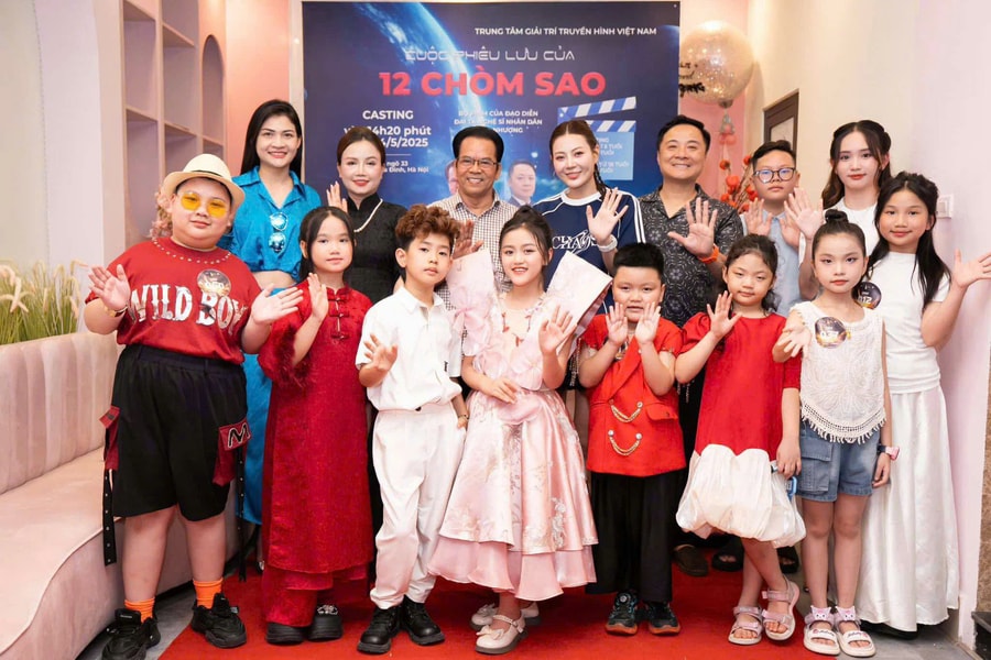 'Cuộc phiêu lưu của 12 chòm sao' quy tụ dàn diễn viên nhí tài năng