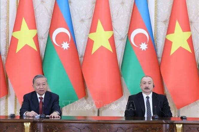 Tổng Bí thư Tô Lâm và Tổng thống Azerbaijan nhất trí thiết lập quan hệ Đối tác Chiến lược