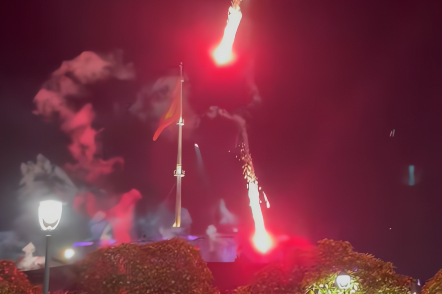 Tạm hoãn bắn hỏa pháo súng thần công tại Huế sau sự cố kỹ thuật