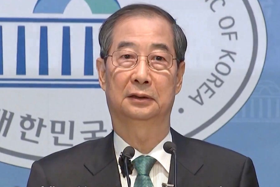 Cựu Thủ tướng Hàn Quốc Han Duck-soo rút khỏi cuộc đua tổng thống