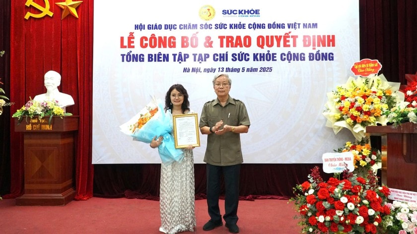 Nhà báo Chu Loan được bổ nhiệm làm Tổng Biên tập Tạp chí Sức khỏe Cộng đồng