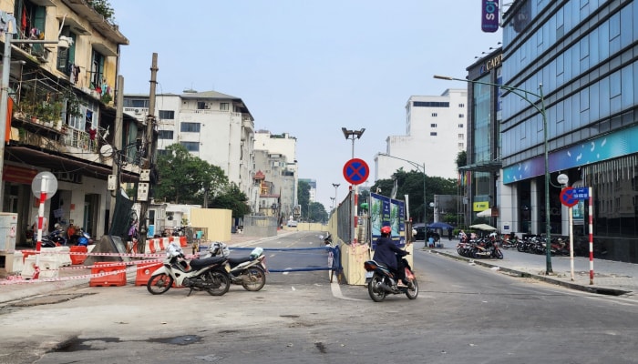 Điều chỉnh lộ trình xe buýt khi thi công đường sắt Nhổn - ga Hà Nội