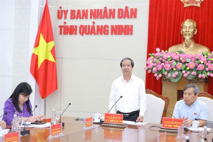 Quảng Ninh kiến nghị Bộ GD&ĐT nhiều vấn đề nóng trong quản lý giáo dục