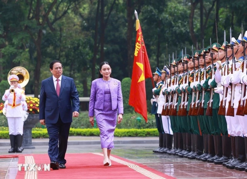 Thủ tướng Thái Lan Paetongtarn Shinawatra kết thúc thăm chính thức Việt Nam