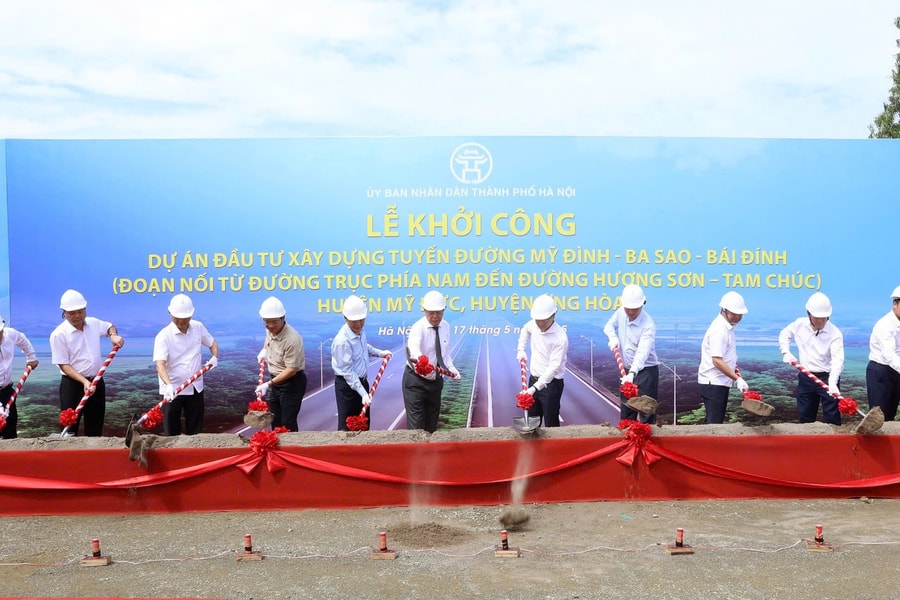 Khởi công tuyến đường hơn 2.000 tỷ đồng nối Mỹ Đình – Ba Sao – Bái Đính