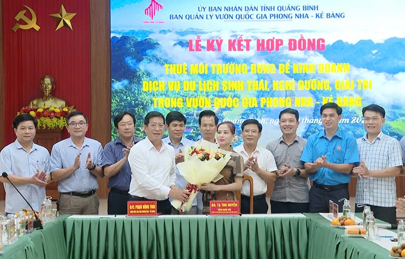 Phong Nha – Kẻ Bàng thúc đẩy phát triển du lịch sinh thái gắn với bảo tồn rừng