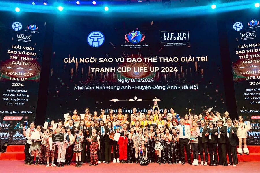 Gần 700 vận động viên tham gia giải đấu Ngôi sao vũ đạo Hoa Phượng