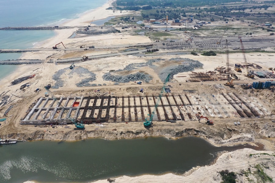 FECON dẫn đầu liên danh thi công dự án Cảng Mỹ Thủy, tổng giá trị các gói thầu gần 2.000 tỷ đồng