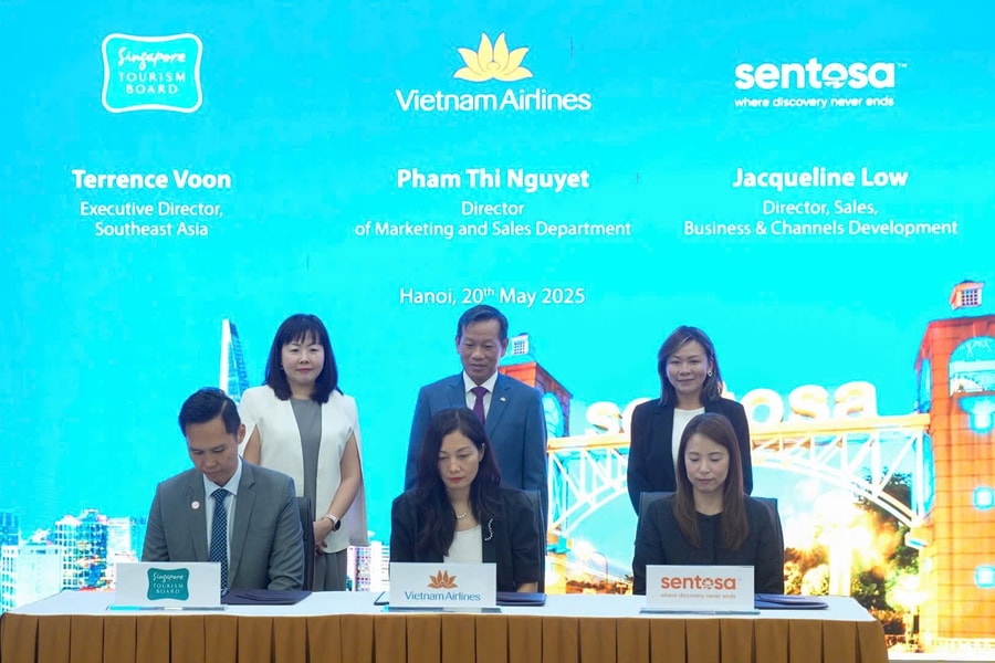 Singapore "mở cửa" đón khách Việt cùng Vietnam Airlines & Sentosa