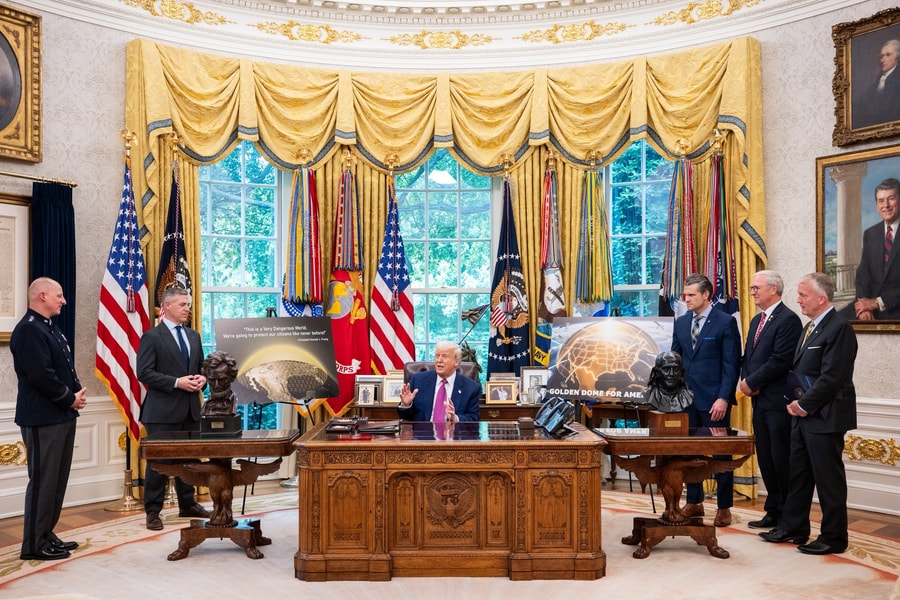 Tổng thống Mỹ công bố chương trình phòng thủ tên lửa 'Vòm Vàng'