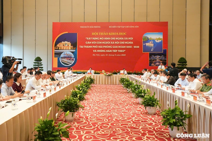 Hải Phòng xây dựng Chủ nghĩa xã hội gắn với con người Xã hội chủ nghĩa