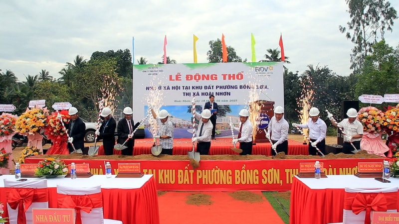 Bình Định: Xem xét gia hạn hoặc thu hồi dự án nhà ở xã hội tại Hoài Nhơn chậm tiến độ