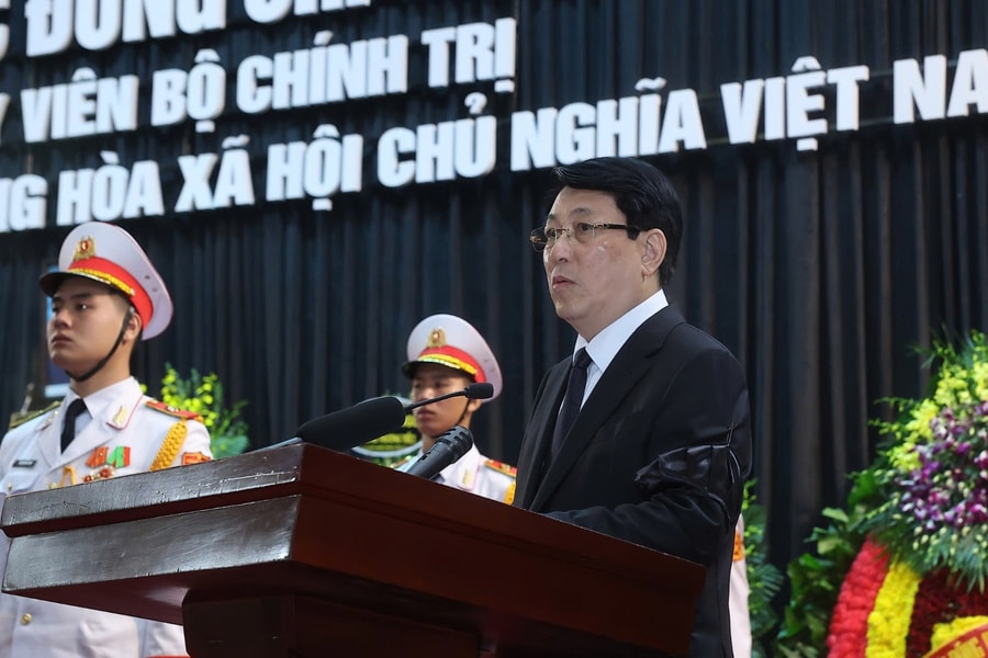 Toàn văn lời điếu tại Lễ truy điệu nguyên Chủ tịch nước Trần Đức Lương tại Hà Nội