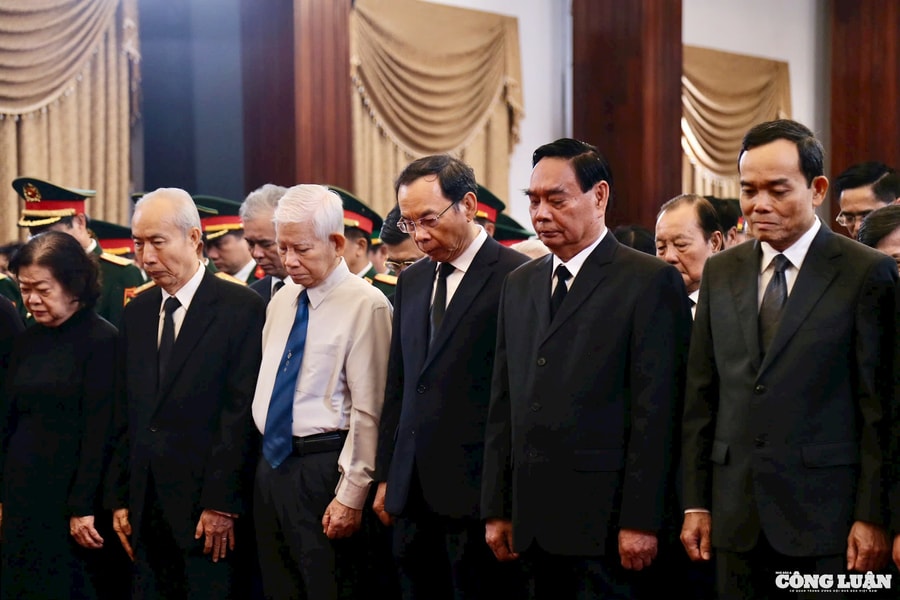 Lễ truy điệu nguyên Chủ tịch nước Trần Đức Lương tại TP HCM